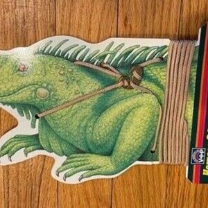 Reptile Iguana Nylon Lead With Harness 3/24"X6 feet Japanese Made Washable Tan